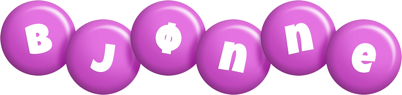 Bjønne candy-purple logo