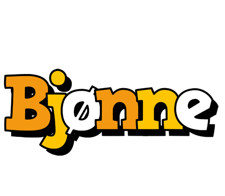 Bjønne cartoon logo