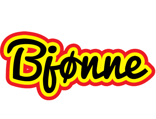 Bjønne flaming logo