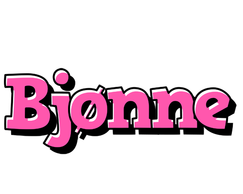 Bjønne girlish logo