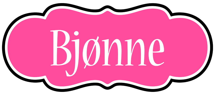 Bjønne invitation logo