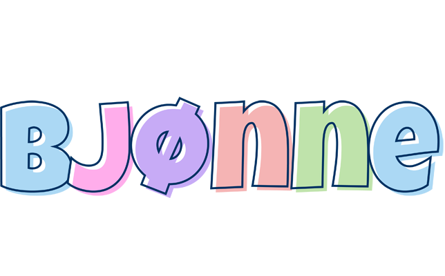 Bjønne pastel logo