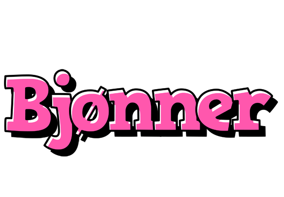 Bjønner girlish logo