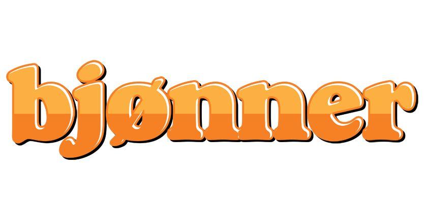 Bjønner orange logo
