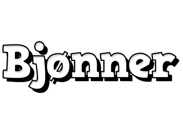 Bjønner snowing logo