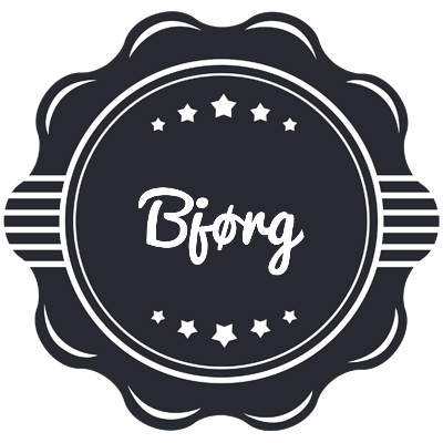 Bjørg badge logo