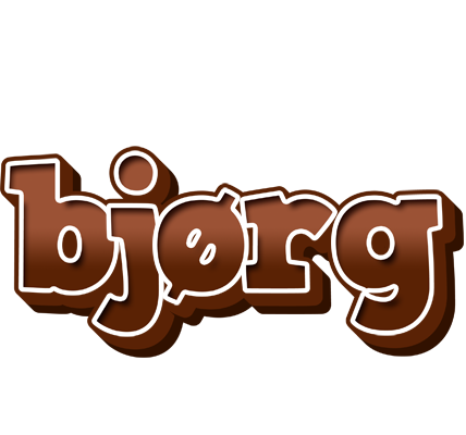 Bjørg brownie logo