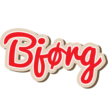 Bjørg chocolate logo