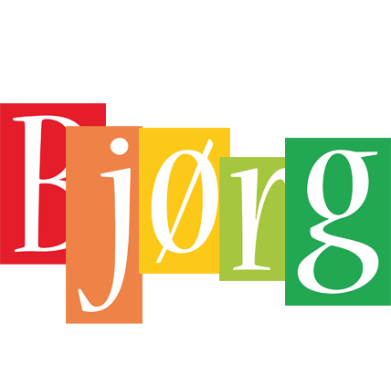 Bjørg colors logo