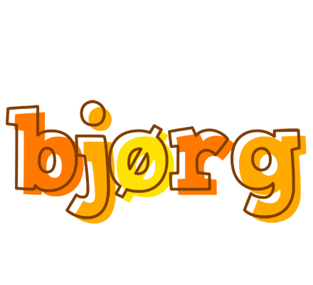 Bjørg desert logo