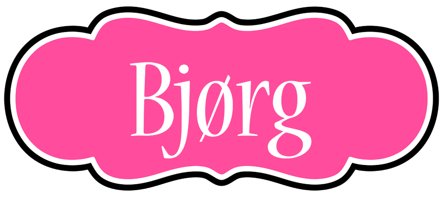 Bjørg invitation logo