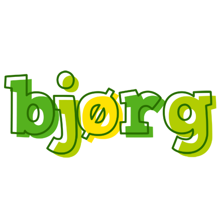 Bjørg juice logo