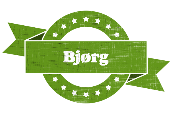 Bjørg natural logo