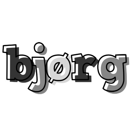 Bjørg night logo