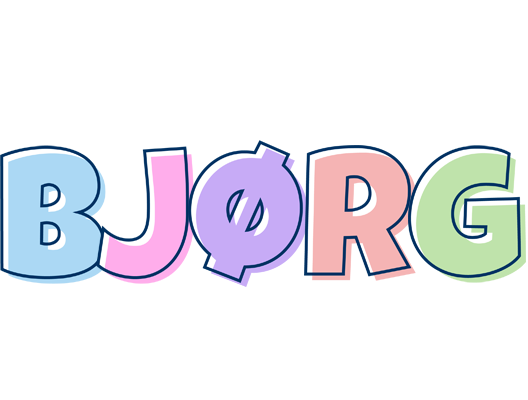 Bjørg pastel logo