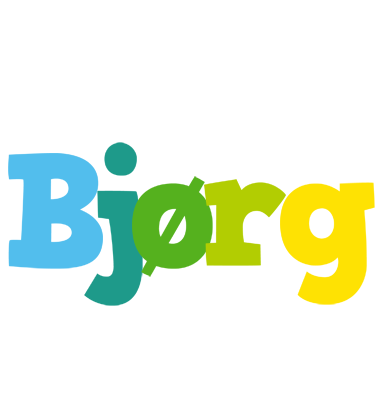 Bjørg rainbows logo