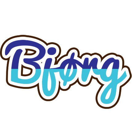 Bjørg raining logo