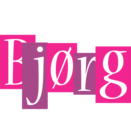 Bjørg whine logo