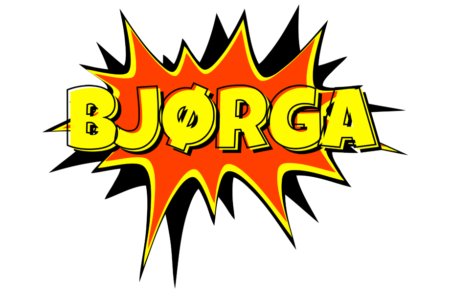Bjørga bazinga logo