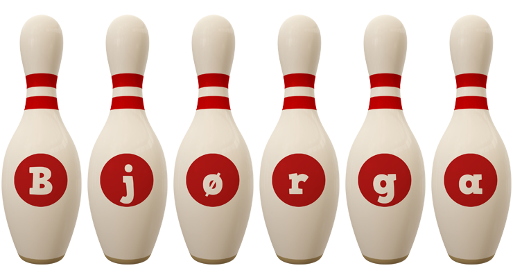 Bjørga bowling-pin logo