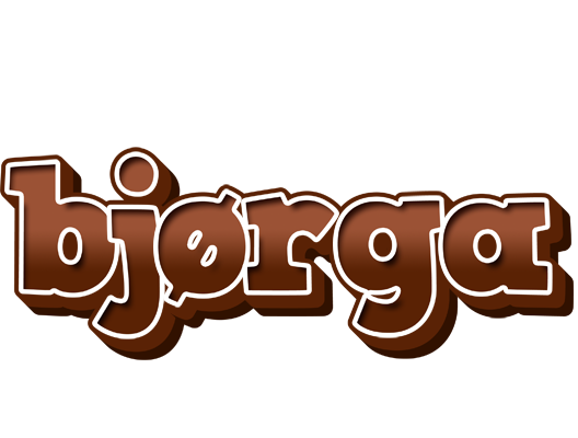 Bjørga brownie logo