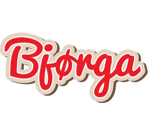Bjørga chocolate logo