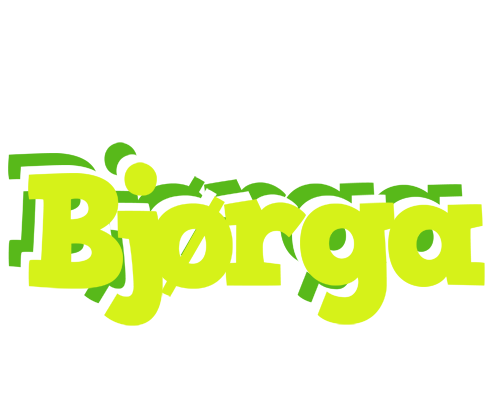 Bjørga citrus logo
