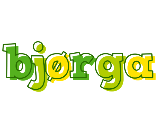 Bjørga juice logo