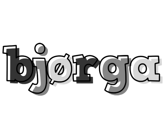 Bjørga night logo