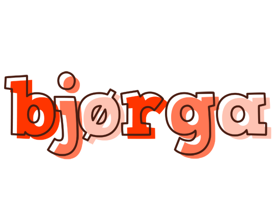 Bjørga paint logo