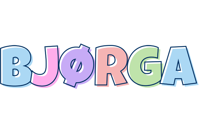 Bjørga pastel logo