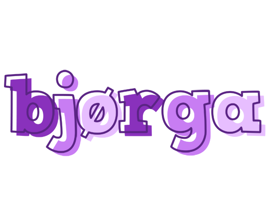 Bjørga sensual logo