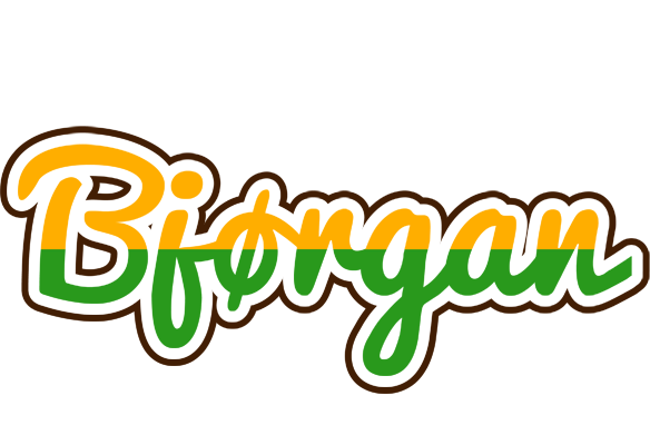 Bjørgan banana logo