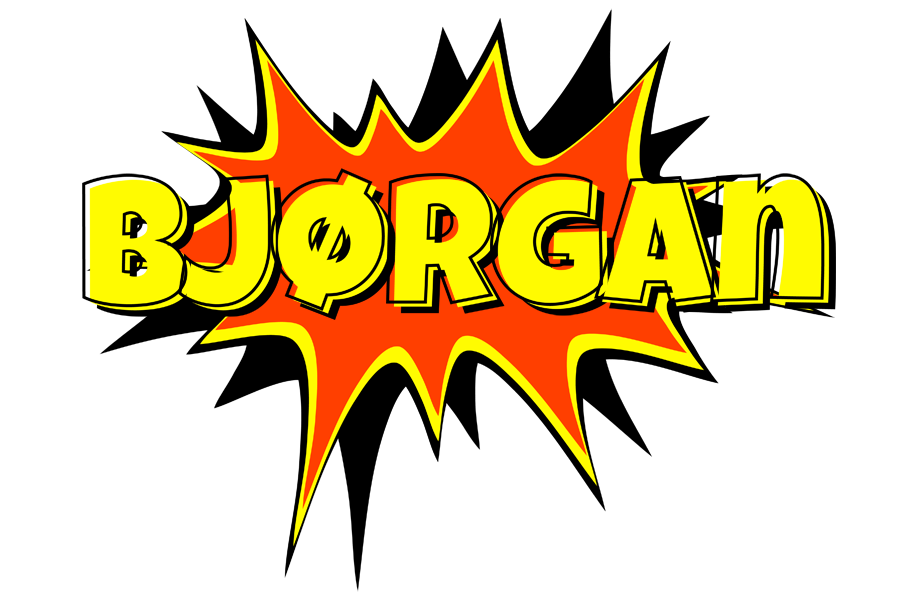 Bjørgan bazinga logo