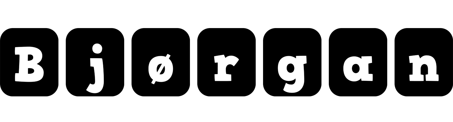Bjørgan box logo