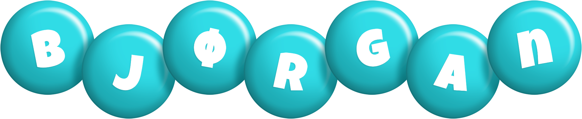 Bjørgan candy-azur logo