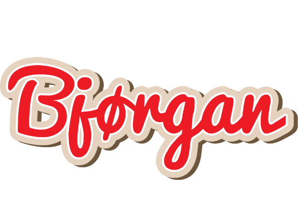 Bjørgan chocolate logo