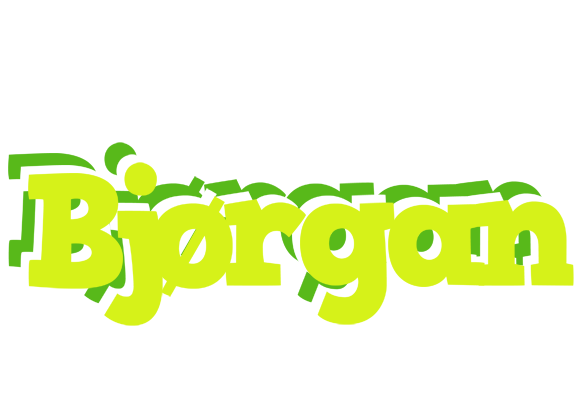 Bjørgan citrus logo