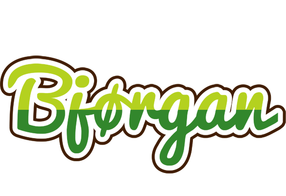 Bjørgan golfing logo