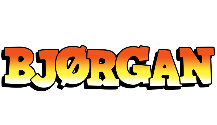 Bjørgan sunset logo