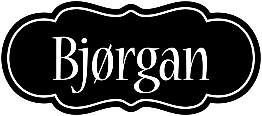 Bjørgan welcome logo