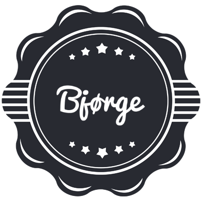 Bjørge badge logo