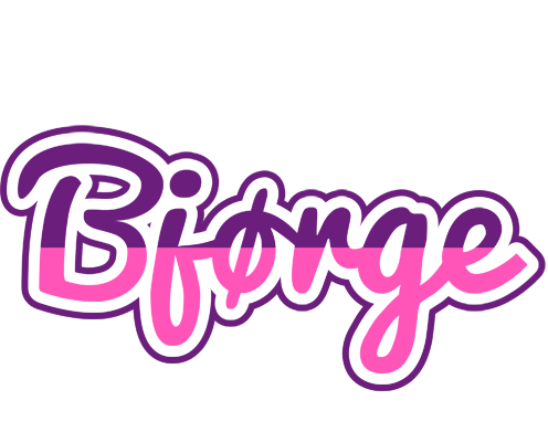 Bjørge cheerful logo