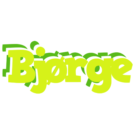 Bjørge citrus logo