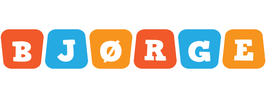 Bjørge comics logo