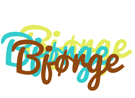 Bjørge cupcake logo