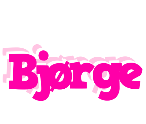 Bjørge dancing logo