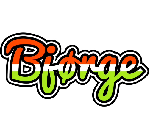 Bjørge exotic logo