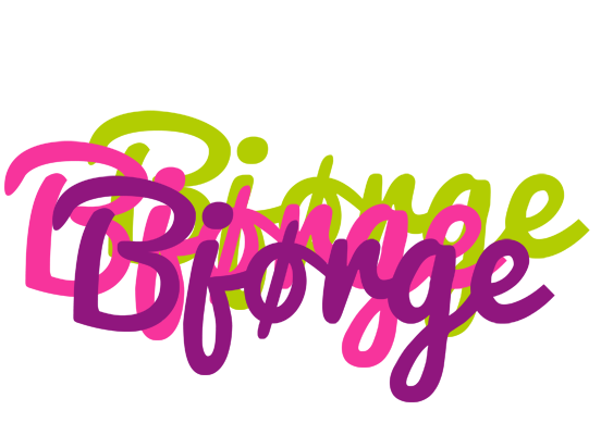Bjørge flowers logo