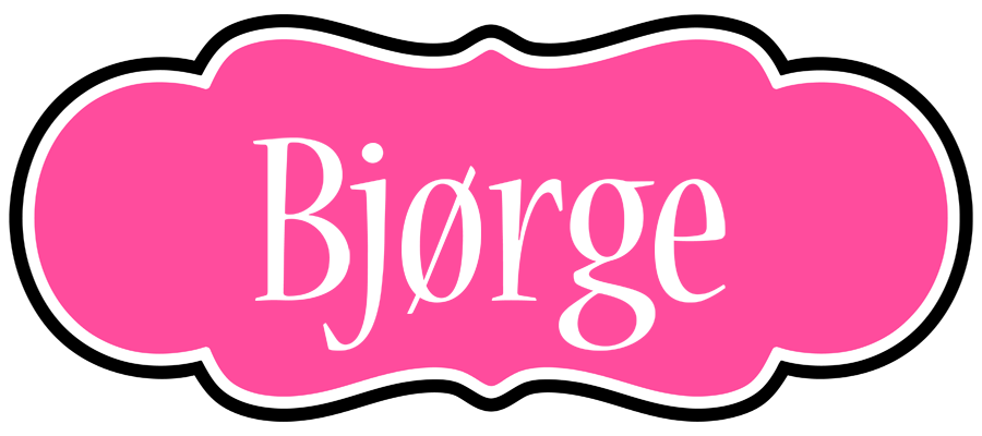 Bjørge invitation logo